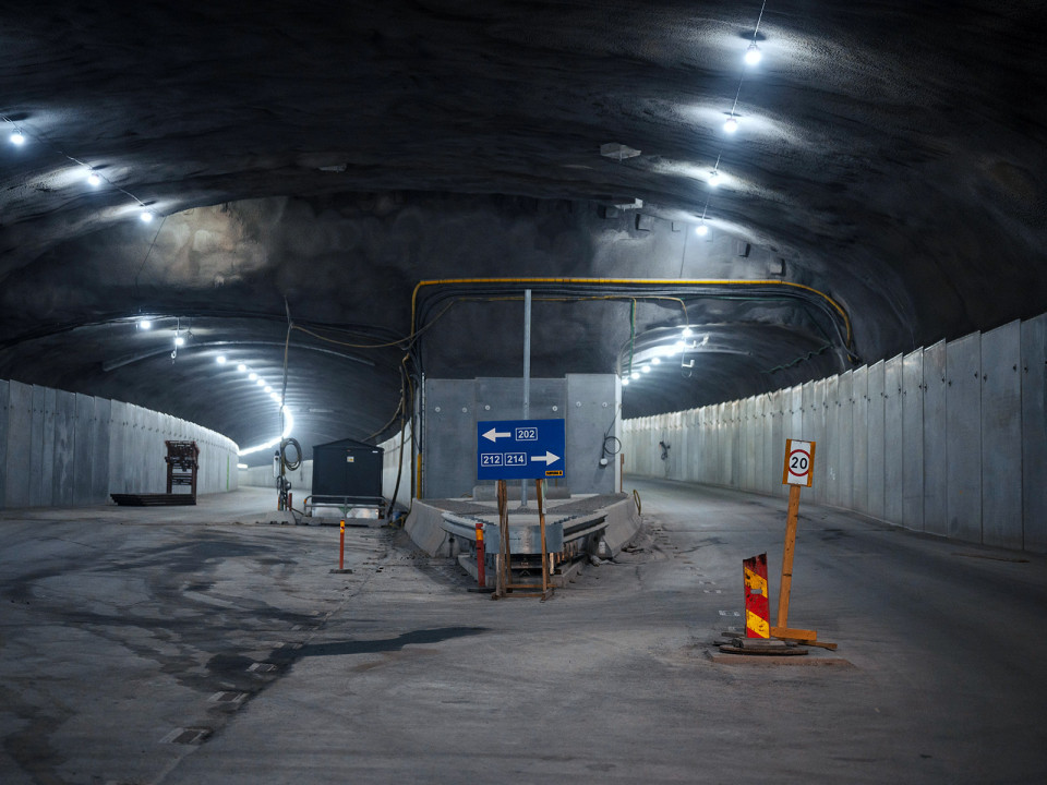Bergtunnlar Skärholmen – FSE209 – Část tunelového obchvatu Stockholmu
