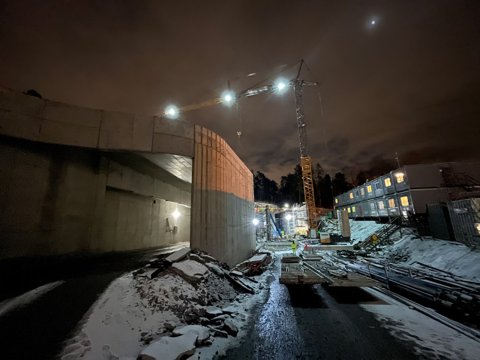 Bergtunnlar Skärholmen – FSE209 – Část tunelového obchvatu Stockholmu