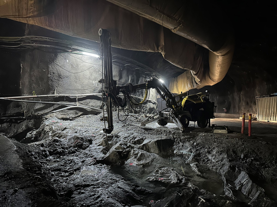 Bergtunnlar Skärholmen – FSE209 – Část tunelového obchvatu Stockholmu
