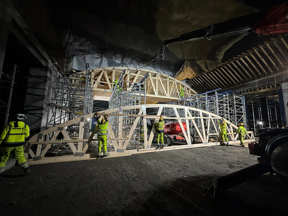 Bergtunnlar Skärholmen – FSE209 – Část tunelového obchvatu Stockholmu