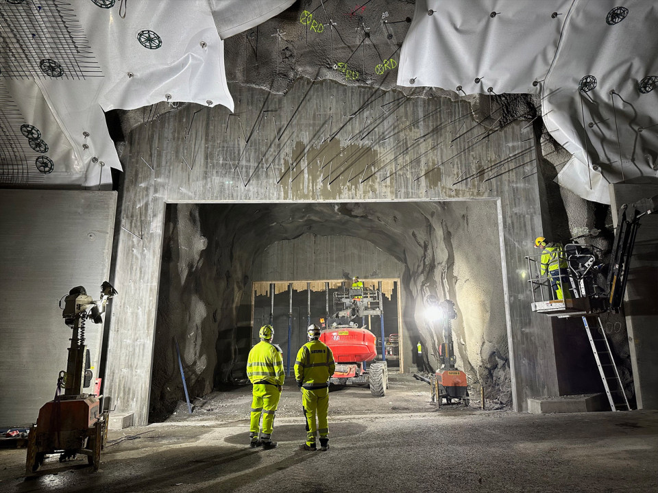Bergtunnlar Skärholmen – FSE209 – Část tunelového obchvatu Stockholmu