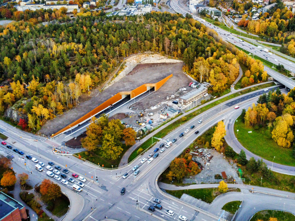 Bergtunnlar Skärholmen – FSE209 – Část tunelového obchvatu Stockholmu