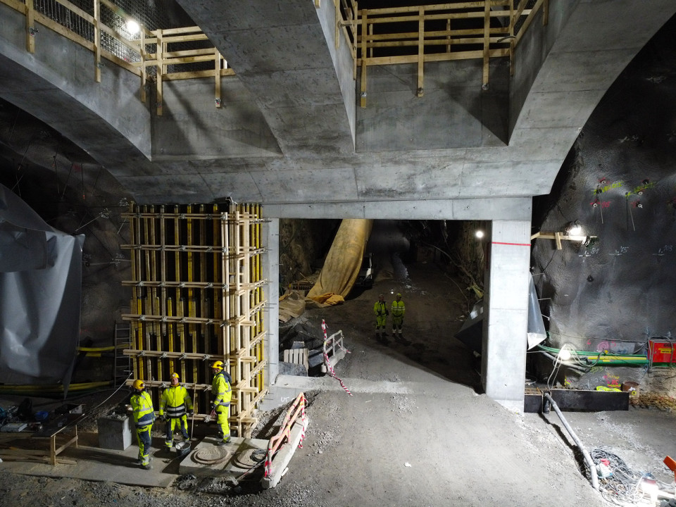 Bergtunnlar Skärholmen – FSE209 – Část tunelového obchvatu Stockholmu