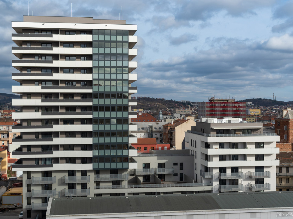 Polyfunkční dům Ponávka Tower v Brně – Zábrdovicích