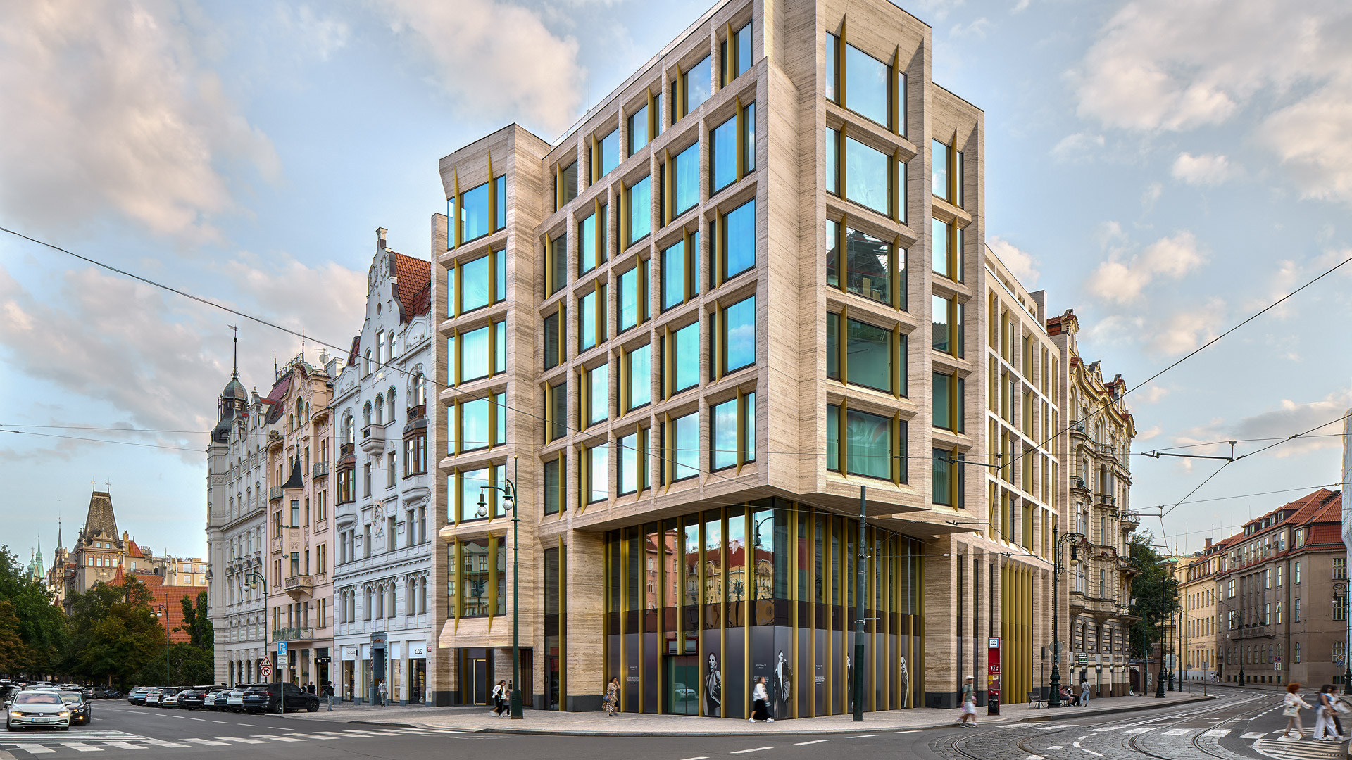 Rekonstrukce budovy Pařížská 25 v Praze