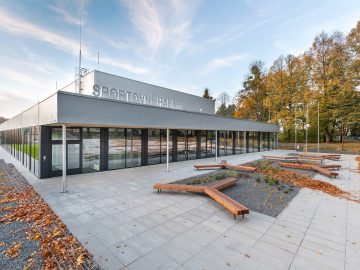 Výstavba sportovní haly pro Gymnázium a SPŠEI ve Frenštátě pod Radhoštěm