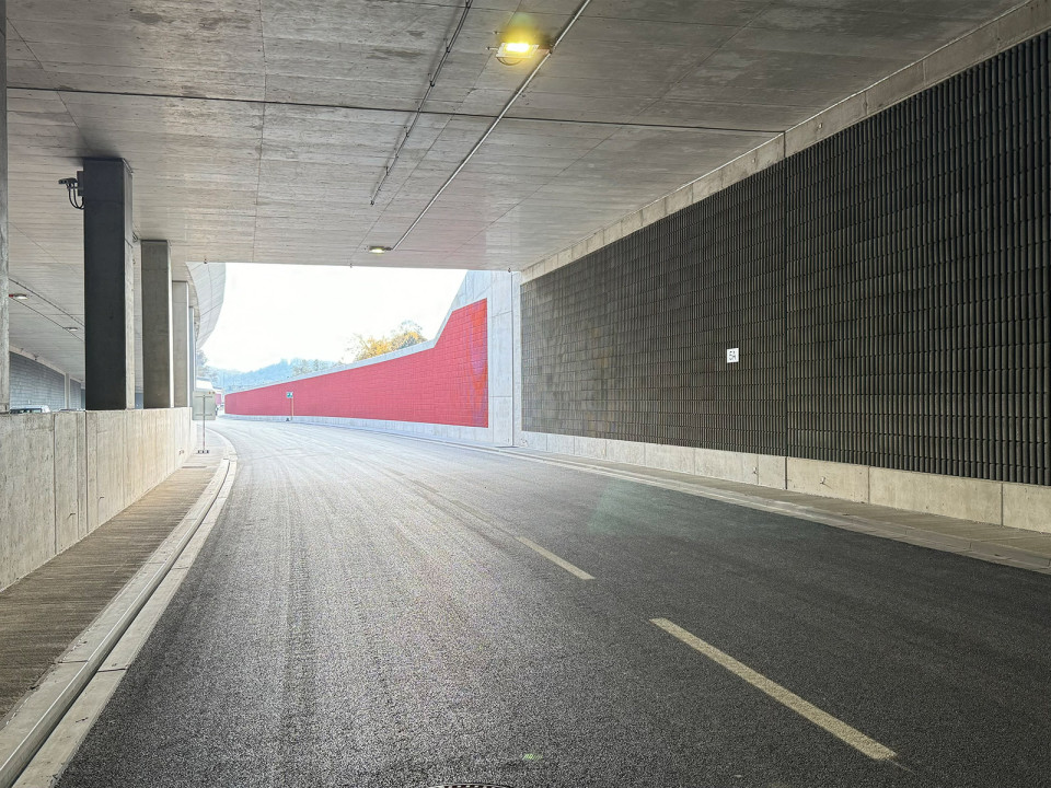 Silniční galerie – Velký městský okruh Brno, úsek Žabovřeská, II. etapa
