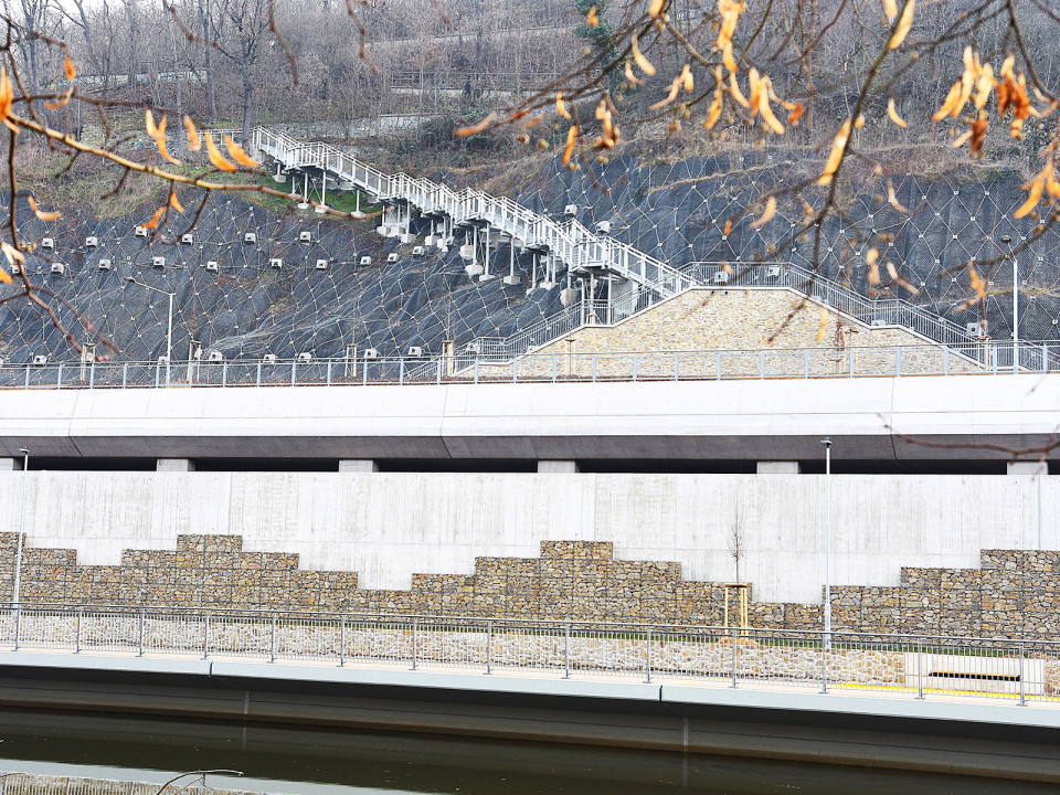 Silniční galerie – Velký městský okruh Brno, úsek Žabovřeská, II. etapa