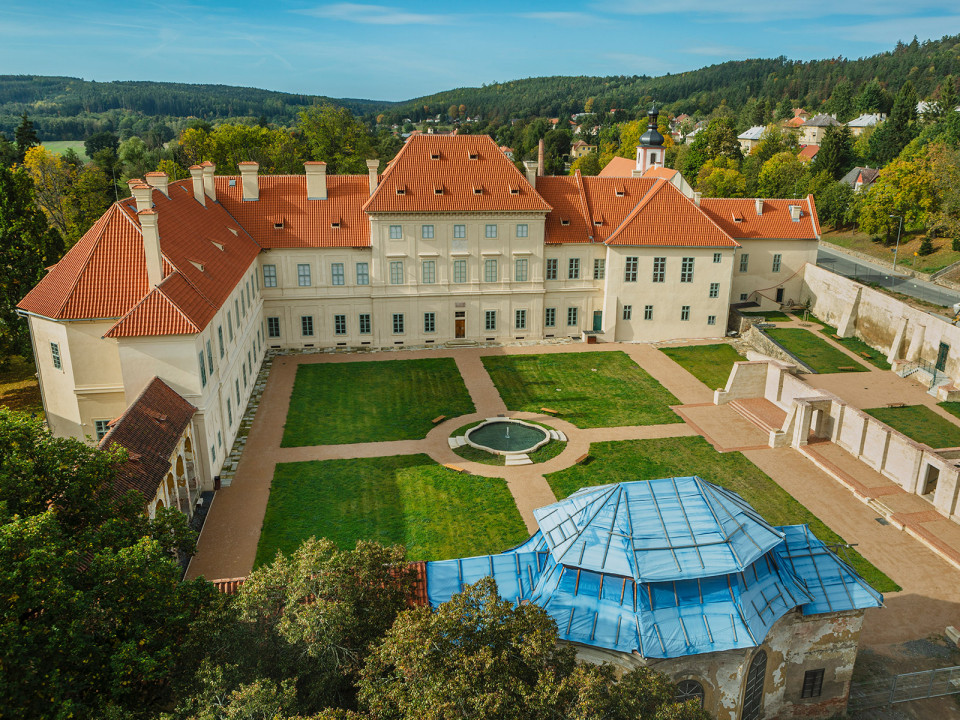 NKP Klášter Plasy – obnova opatské rezidence – II. část