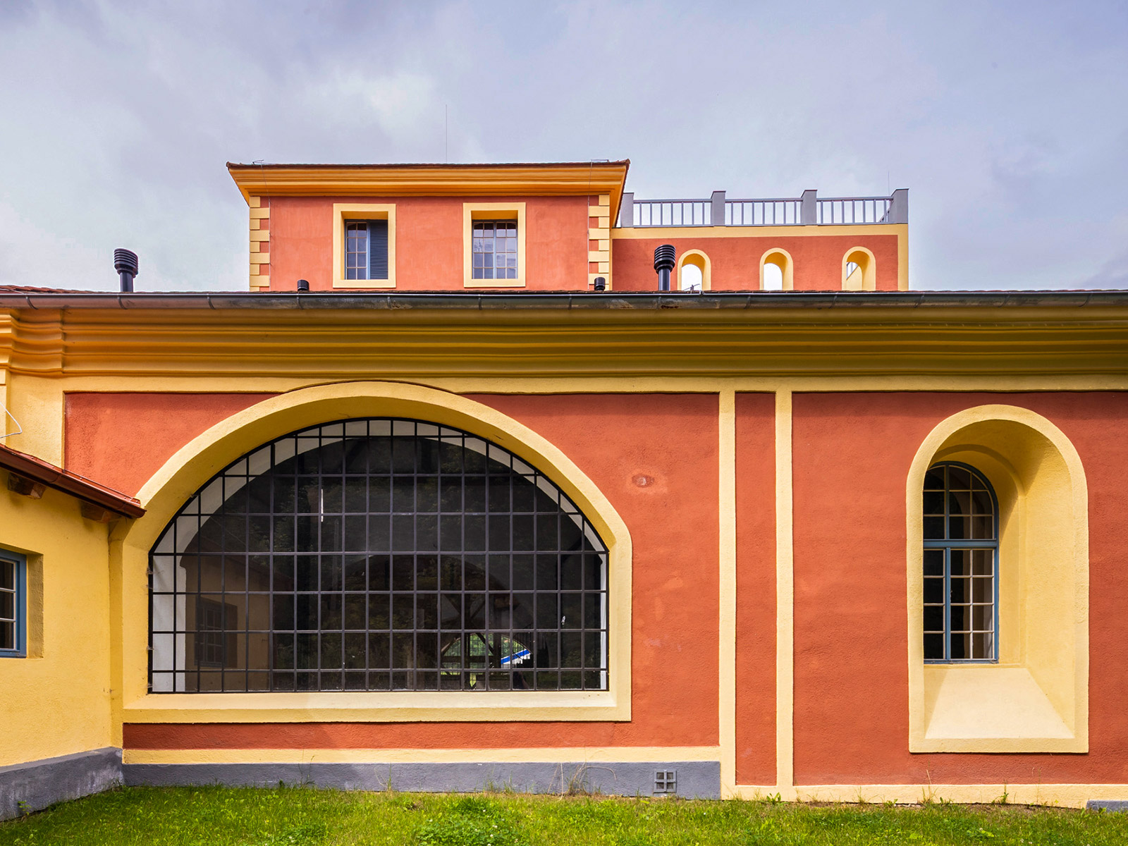 Revitalizace hutě Barbora v Jincích na multifunkční areál se čtyřmi expozicemi