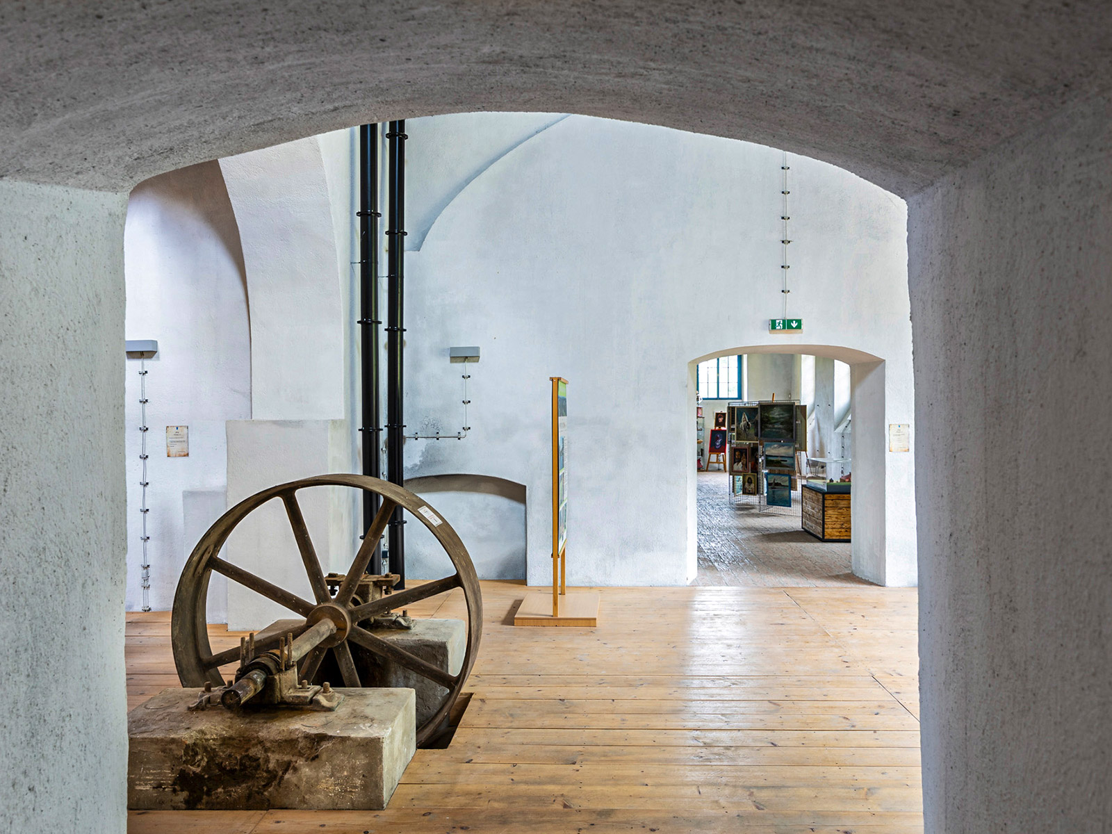 Revitalizace hutě Barbora v Jincích na multifunkční areál se čtyřmi expozicemi