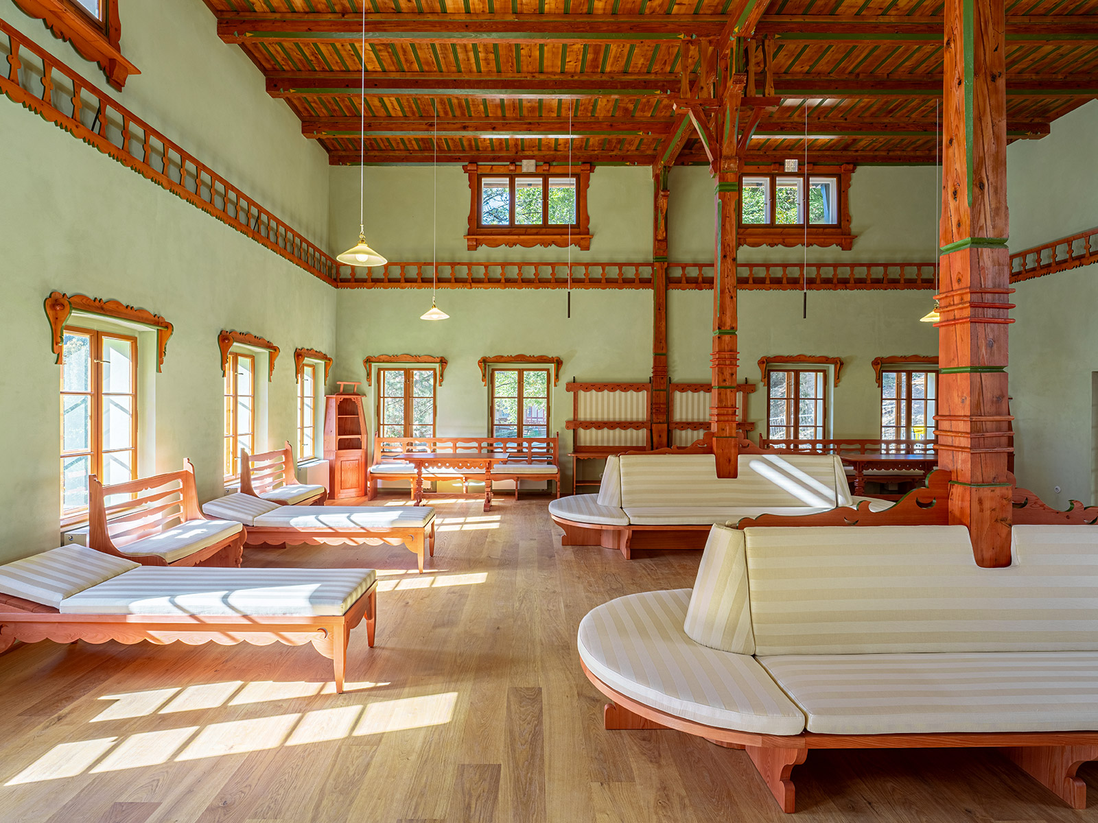 Rekonstrukce Slunečních lázní v Luhačovicích