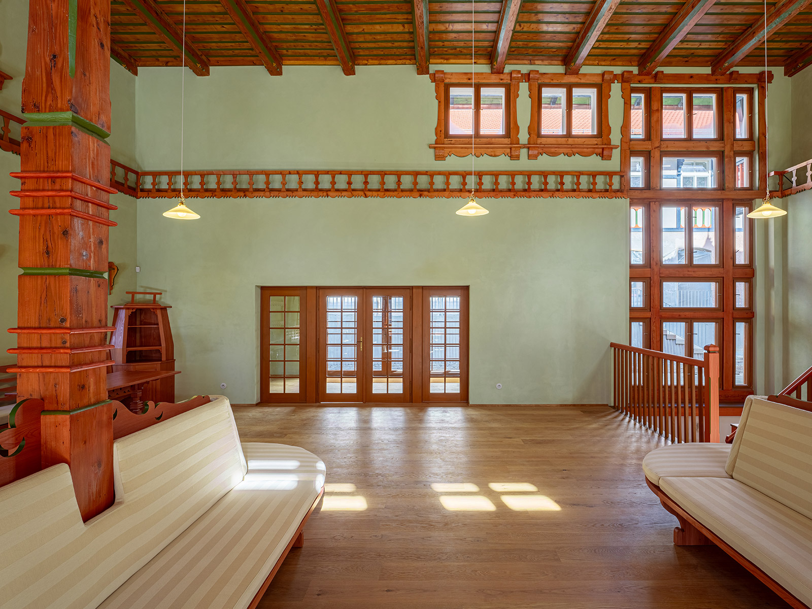 Rekonstrukce Slunečních lázní v Luhačovicích