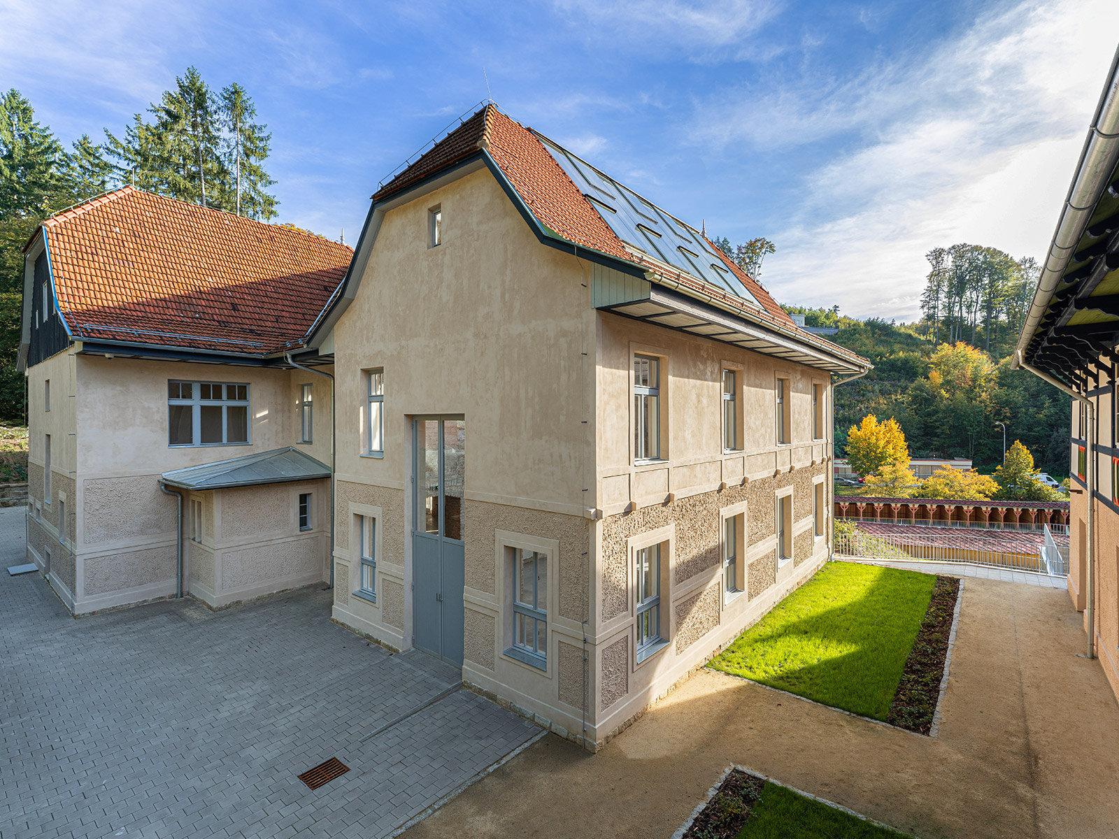 Rekonstrukce Slunečních lázní v Luhačovicích