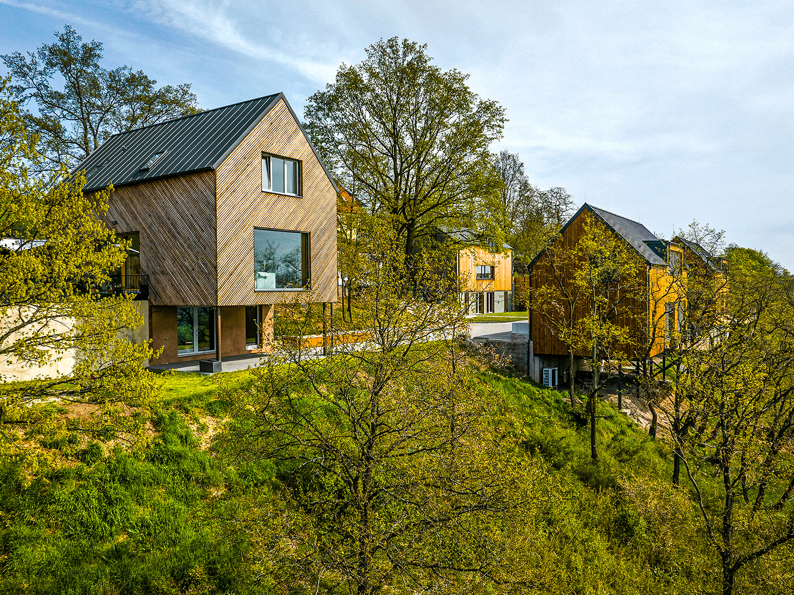 Viničné terasy v Plzni