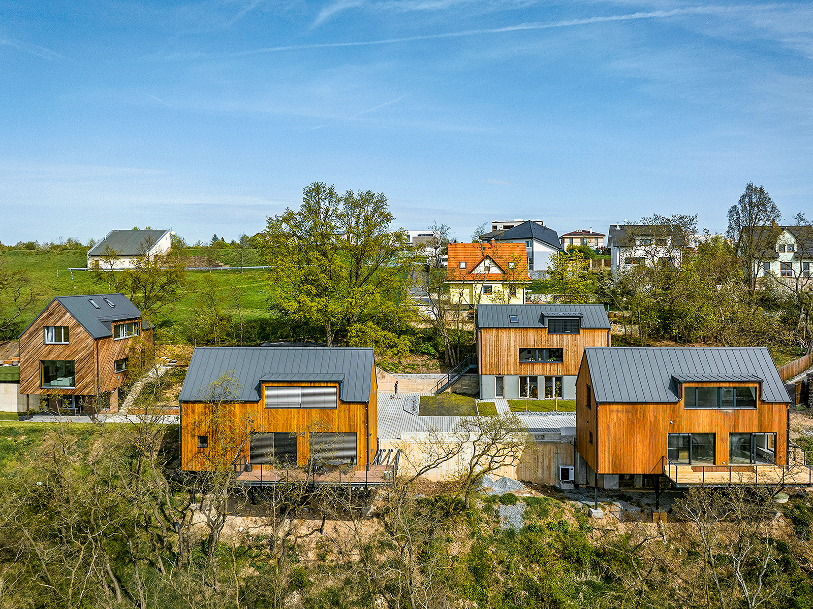 Viničné terasy v Plzni