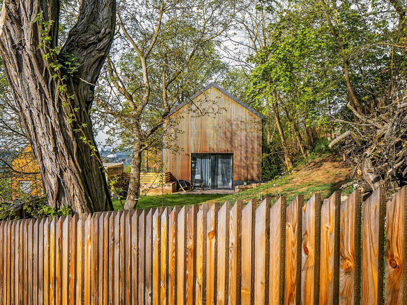 Viničné terasy v Plzni