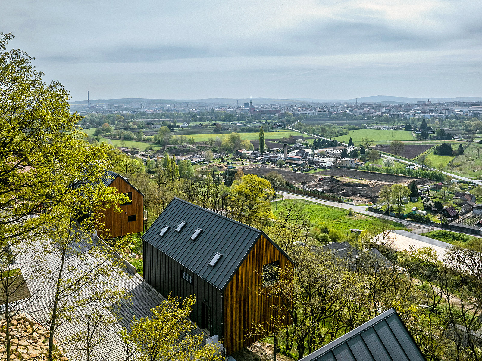 Viničné terasy v Plzni