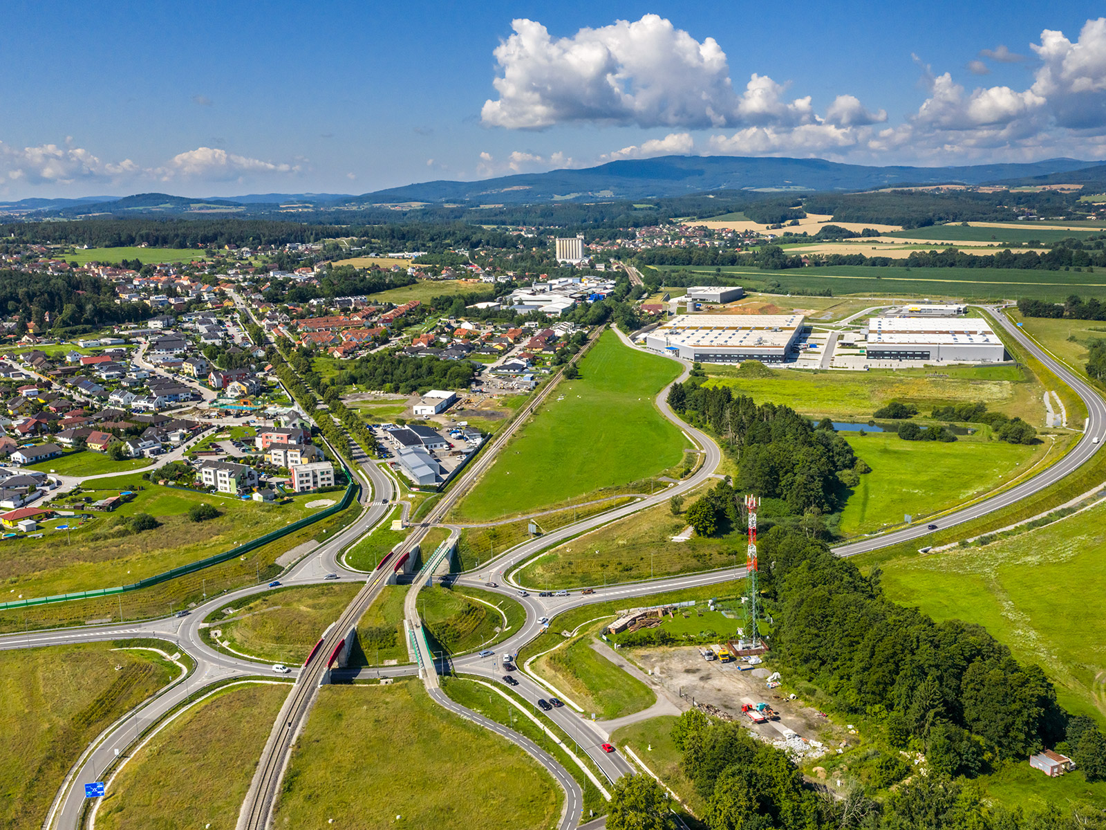 Jižní tangenta České Budějovice (km 0,000 – km 2,706)