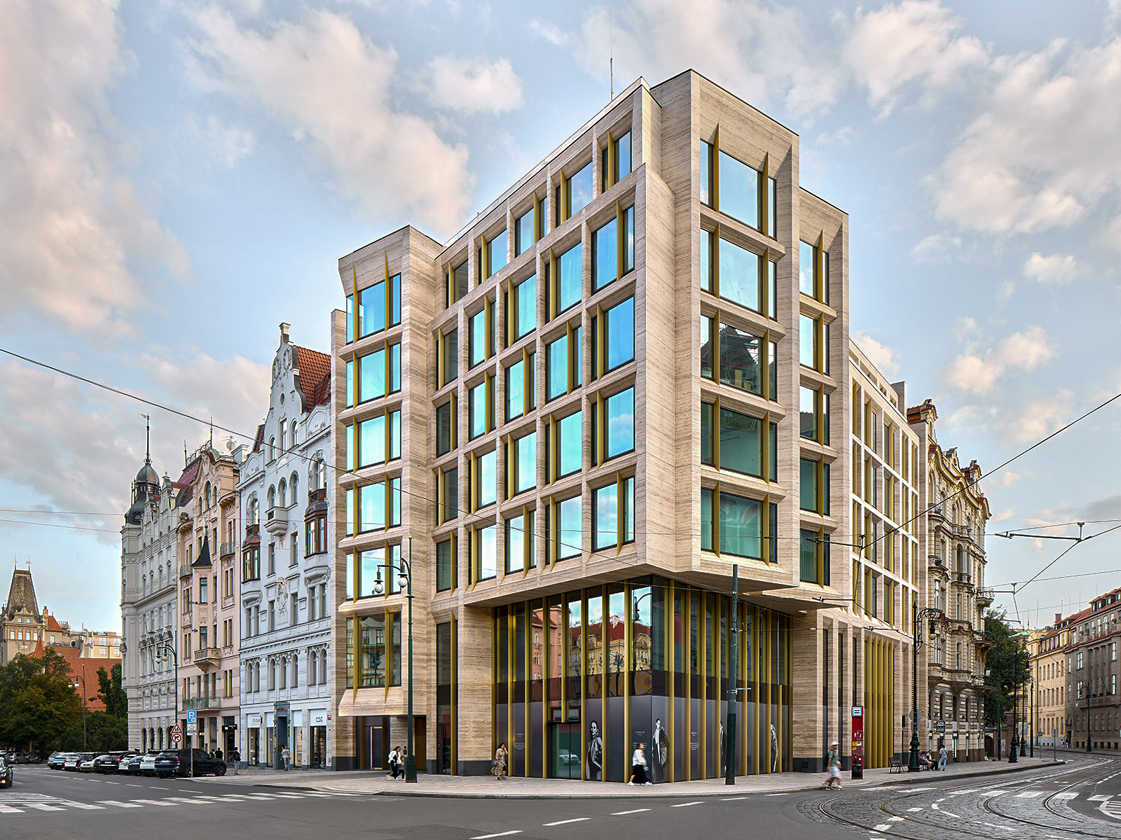 Rekonstrukce budovy Pařížská 25 v Praze