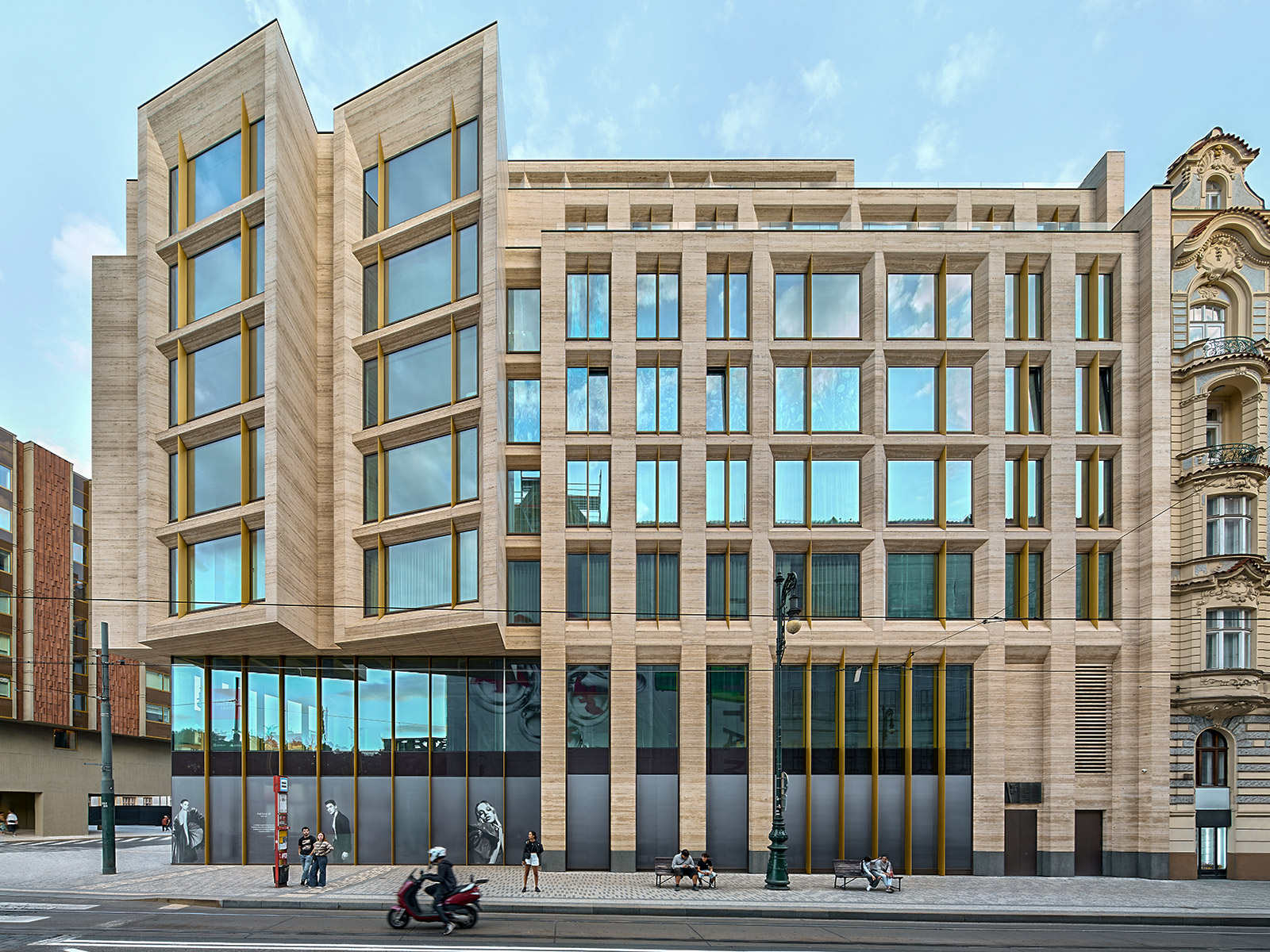 Rekonstrukce budovy Pařížská 25 v Praze