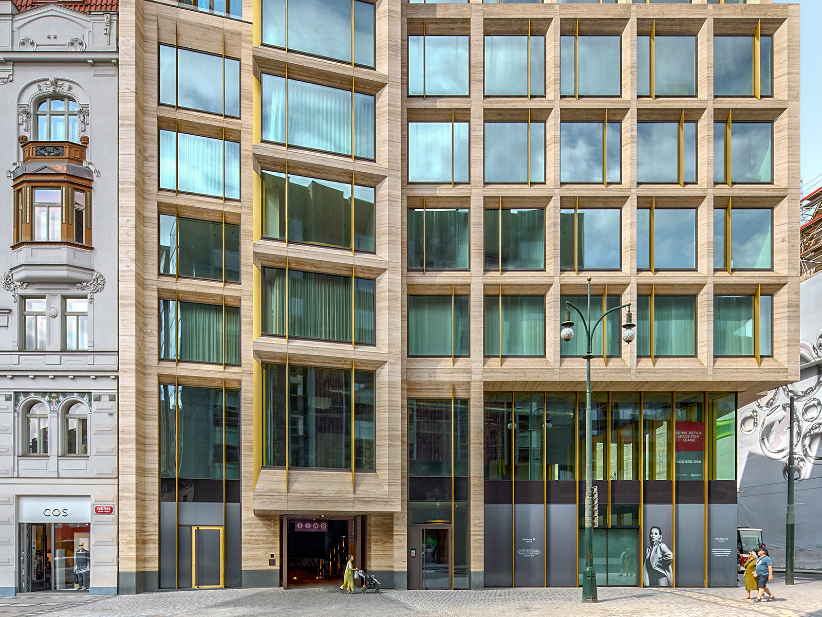 Rekonstrukce budovy Pařížská 25 v Praze