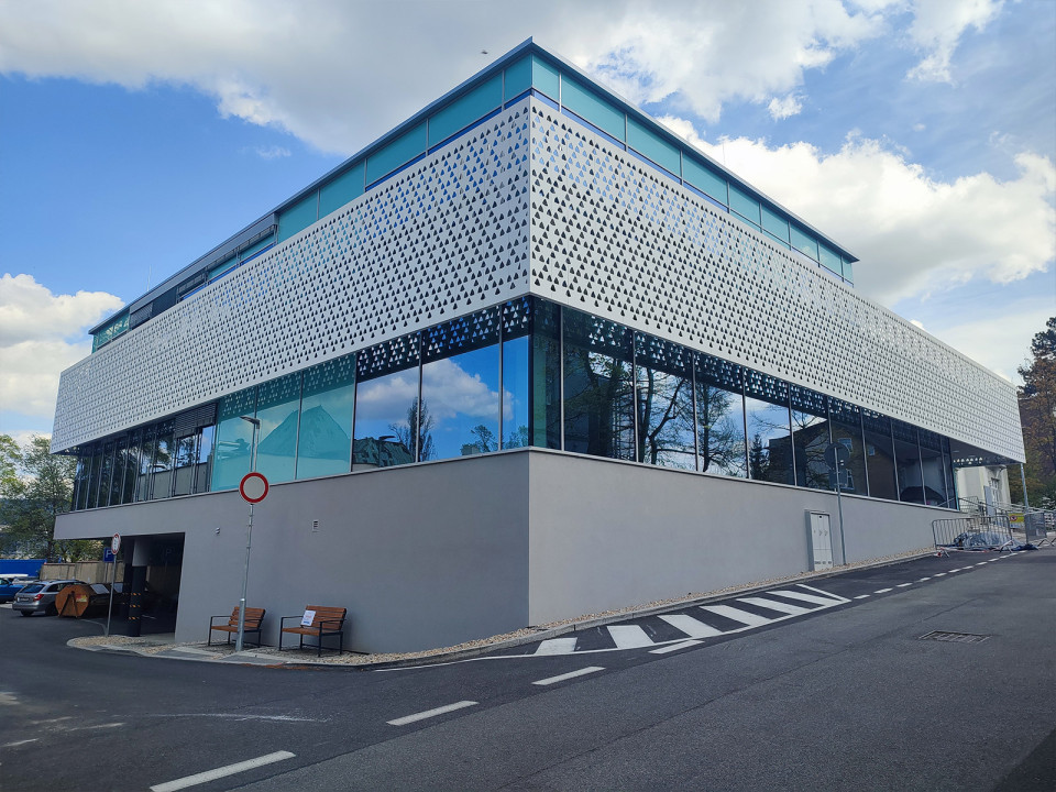 Budova PET/CT v Krajské nemocnici Liberec