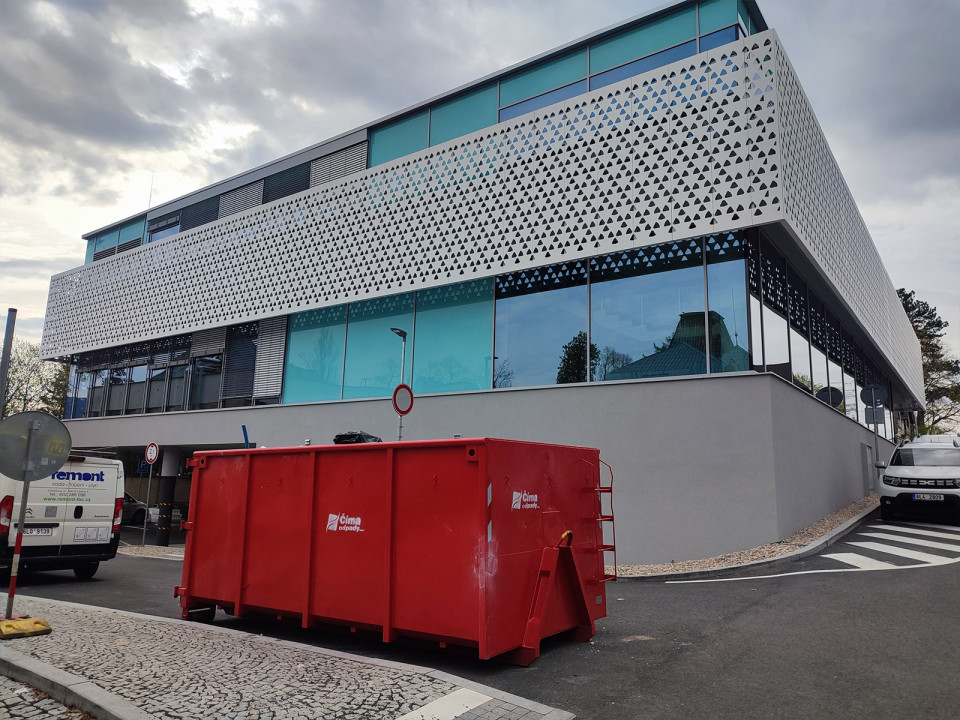 Budova PET/CT v Krajské nemocnici Liberec