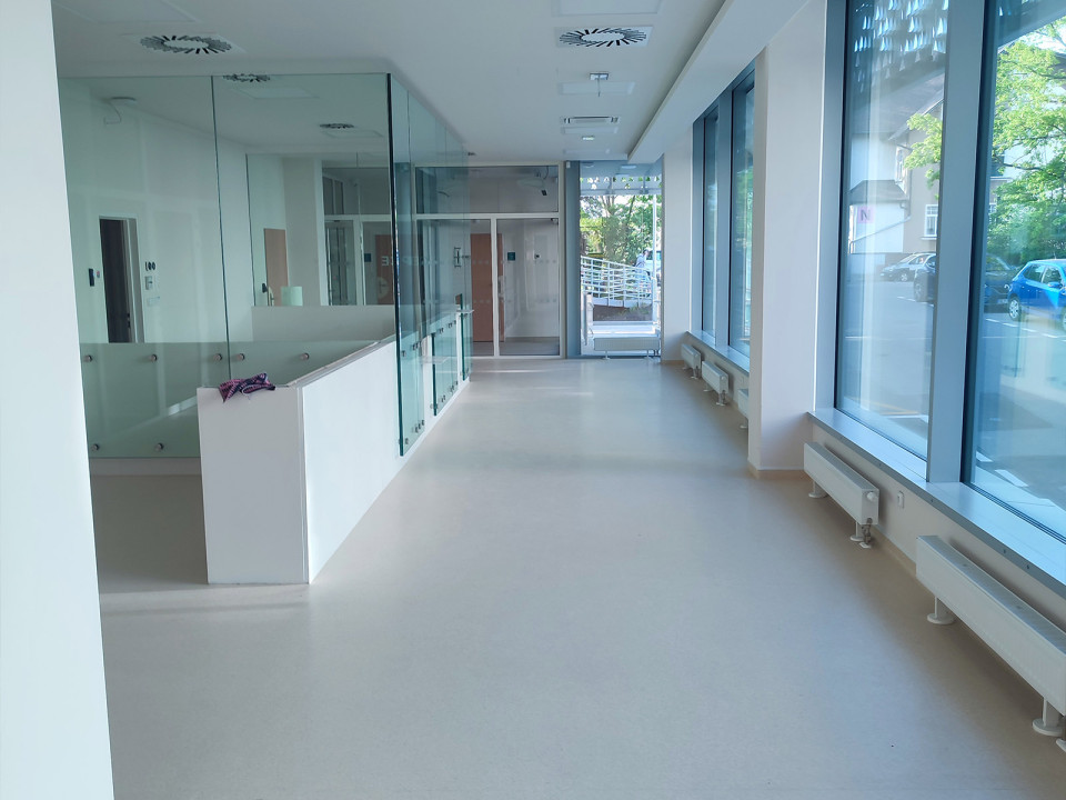 Budova PET/CT v Krajské nemocnici Liberec