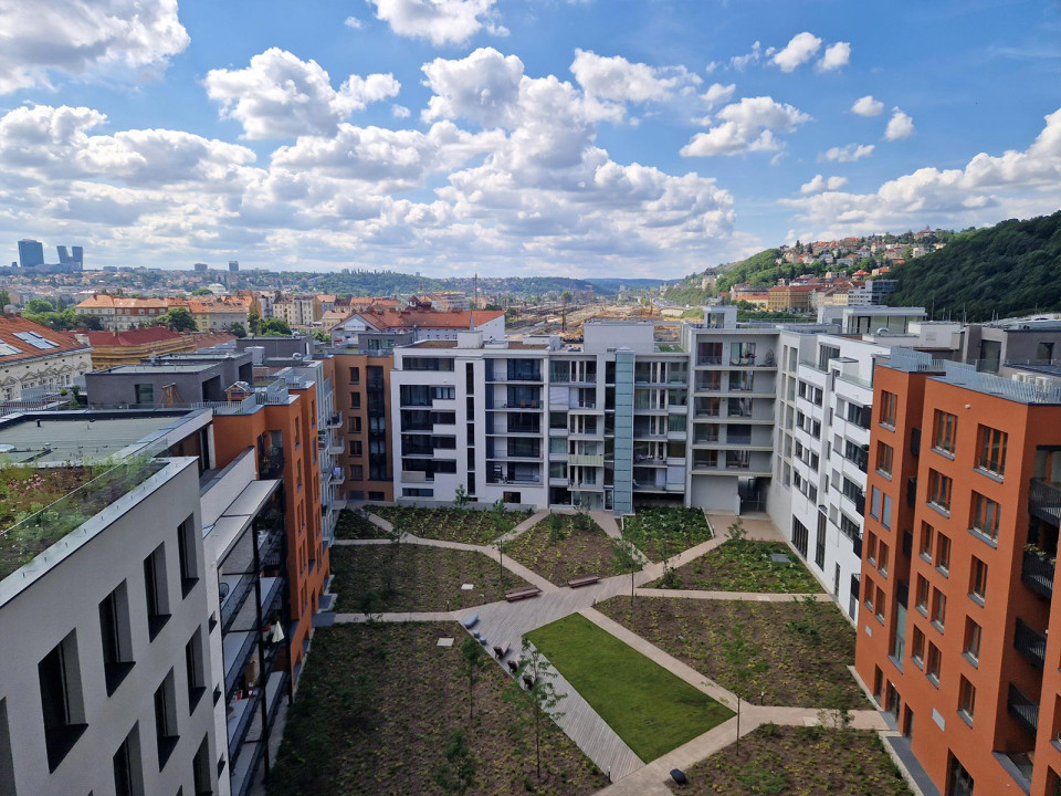Bytové domy SM1 a SM2 ve Smíchov City v Praze