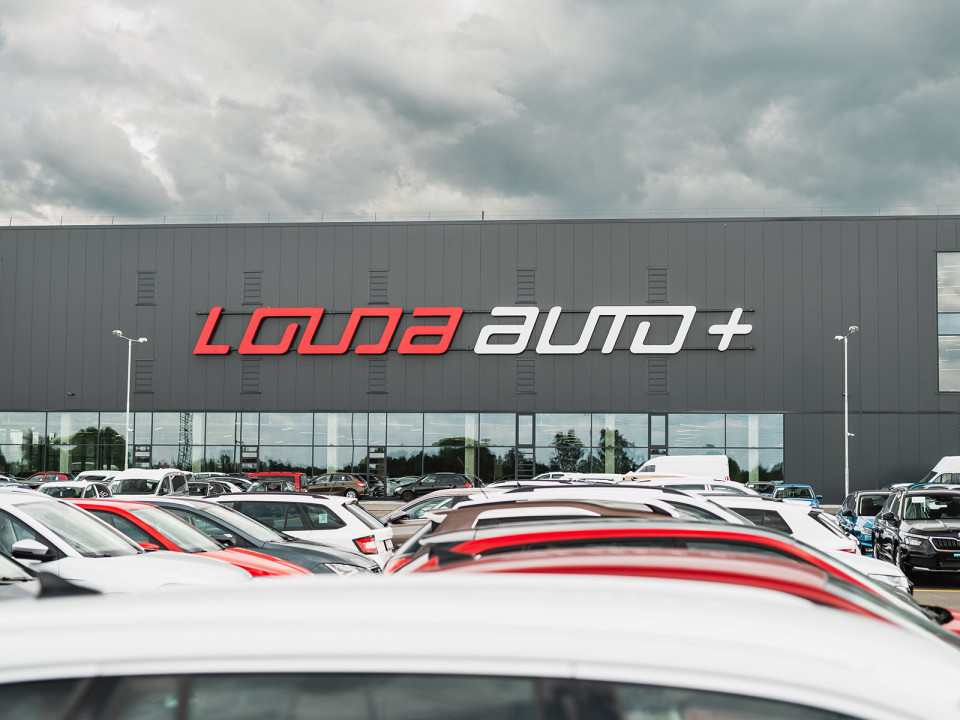Centrální sklad vozidel Louda Auto+ v Poděbradech