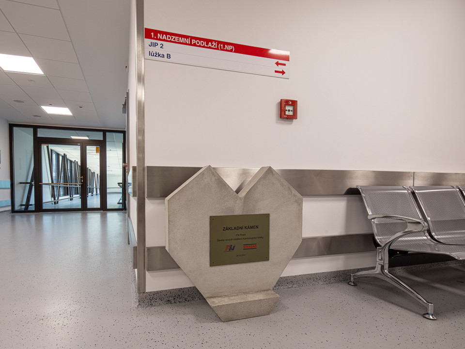 Úpravy Kardiologické kliniky Fakultní nemocnice Plzeň
