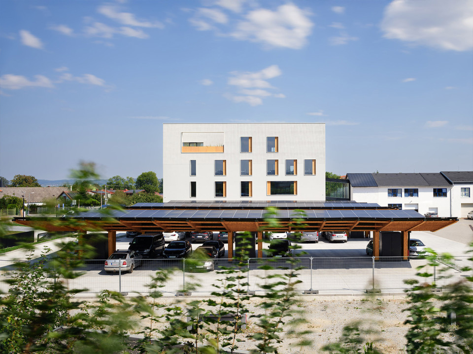 Administrativní dřevostavba BudexHUB v Plané
