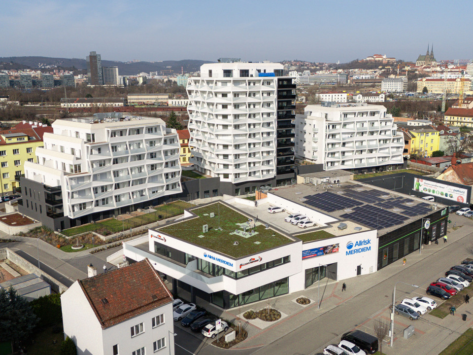 Polyfunkční komplex ALLRISK MERIDIEM v Brně