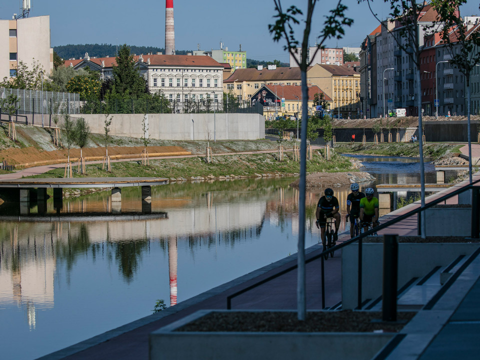 Protipovodňová opatření na řece Svratce (etapy VII a VIII) ve Starém Brně