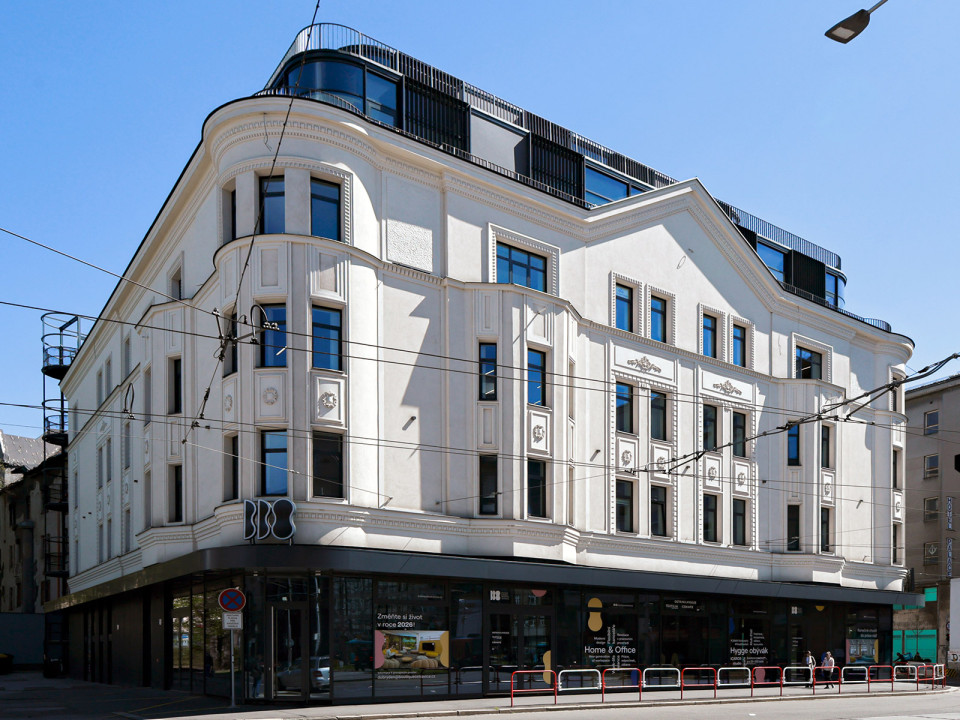 Rekonstrukce historických budov Boutique Business Inkubátor Ostravica v Ostravě