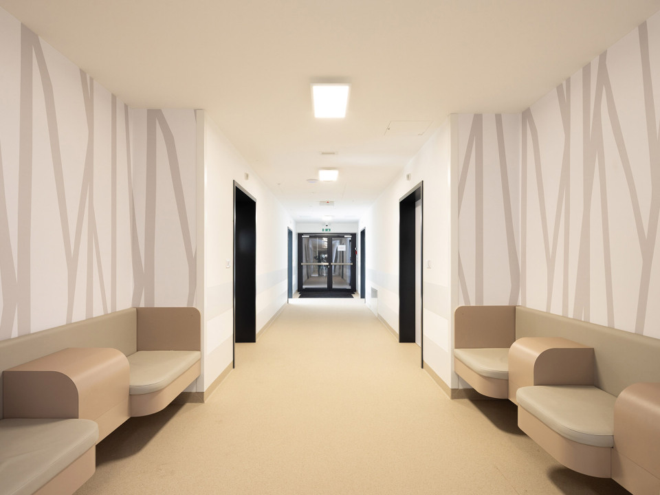Modulární přístavba pavilonu psychiatrie Nemocnice Ostrov