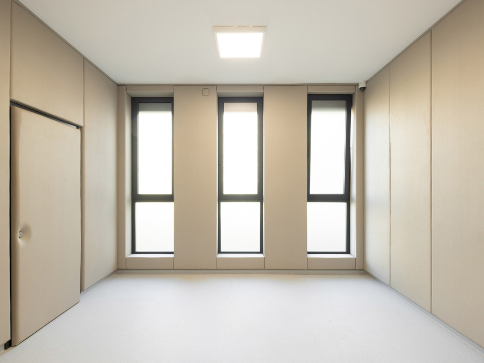 Modulární přístavba pavilonu psychiatrie Nemocnice Ostrov