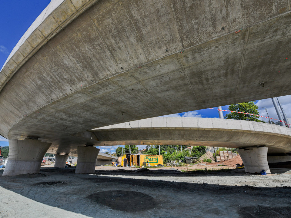 Vratná tramvajová smyčka Brno Pisárky (3. etapa)