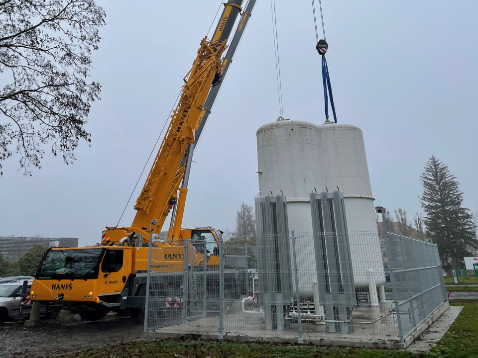 Přeložky inženýrských sítí v areálu Fakultní nemocnice Olomouc
