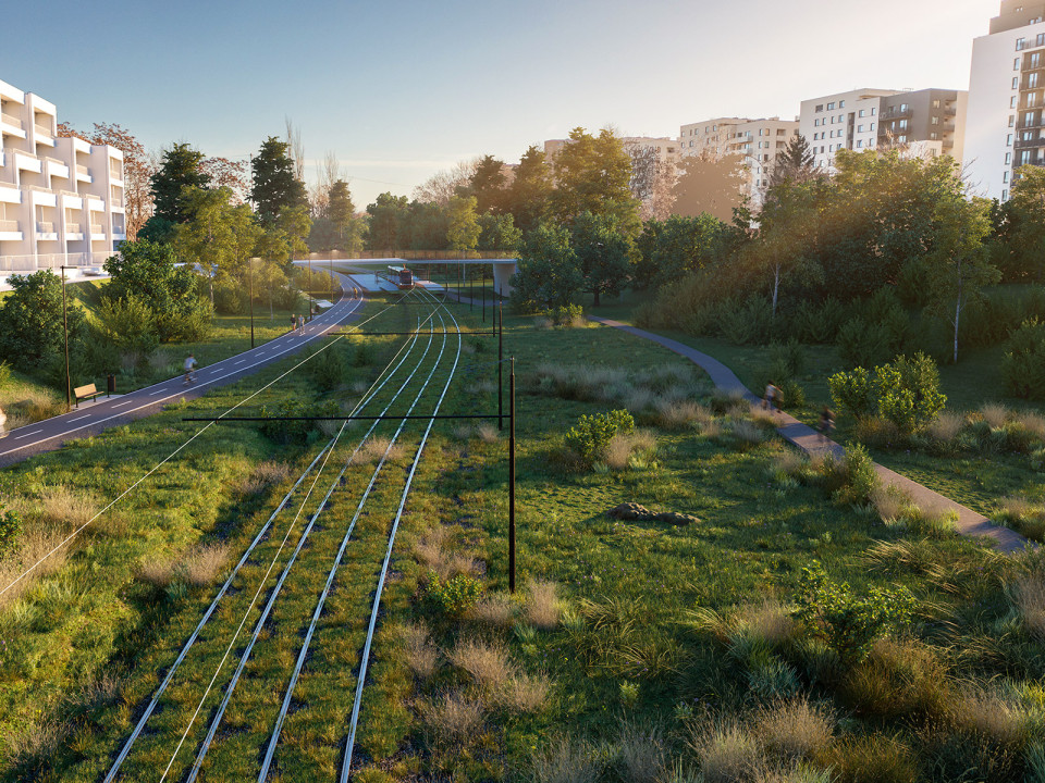 Tramvajová trať Olšanská – Habrová v Praze