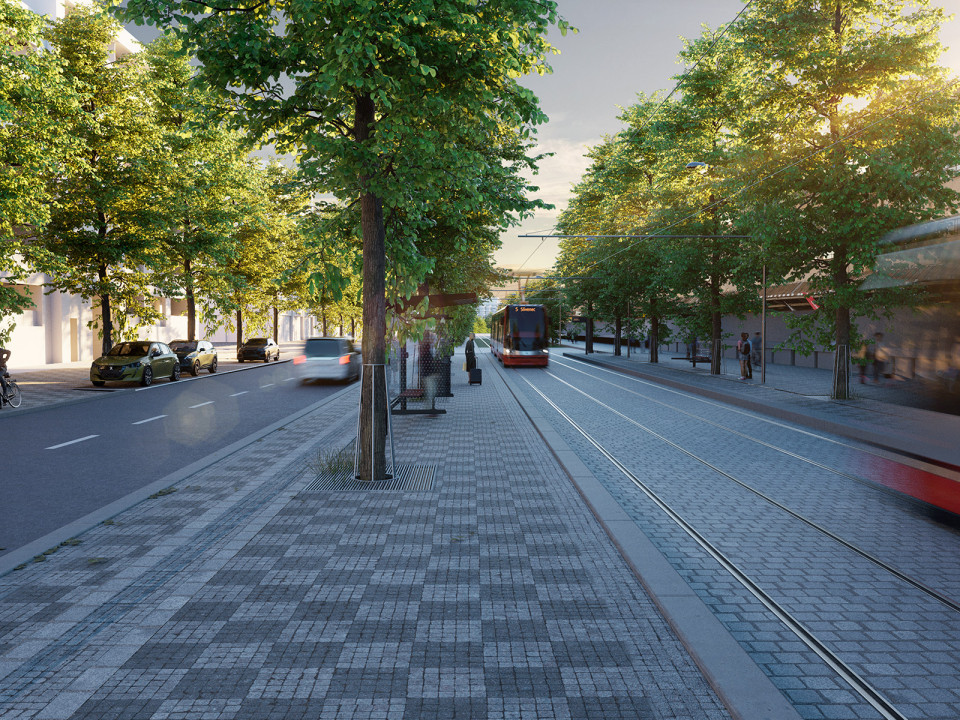 Tramvajová trať Olšanská – Habrová v Praze