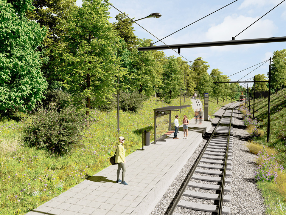 Tramvajová trať Olšanská – Habrová v Praze